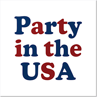 ‘Party in the USA’ Posters and Art